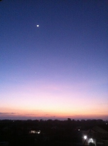 Kenyan sunrise from my bedroom window. One of the perks of a 5:15am wake up.